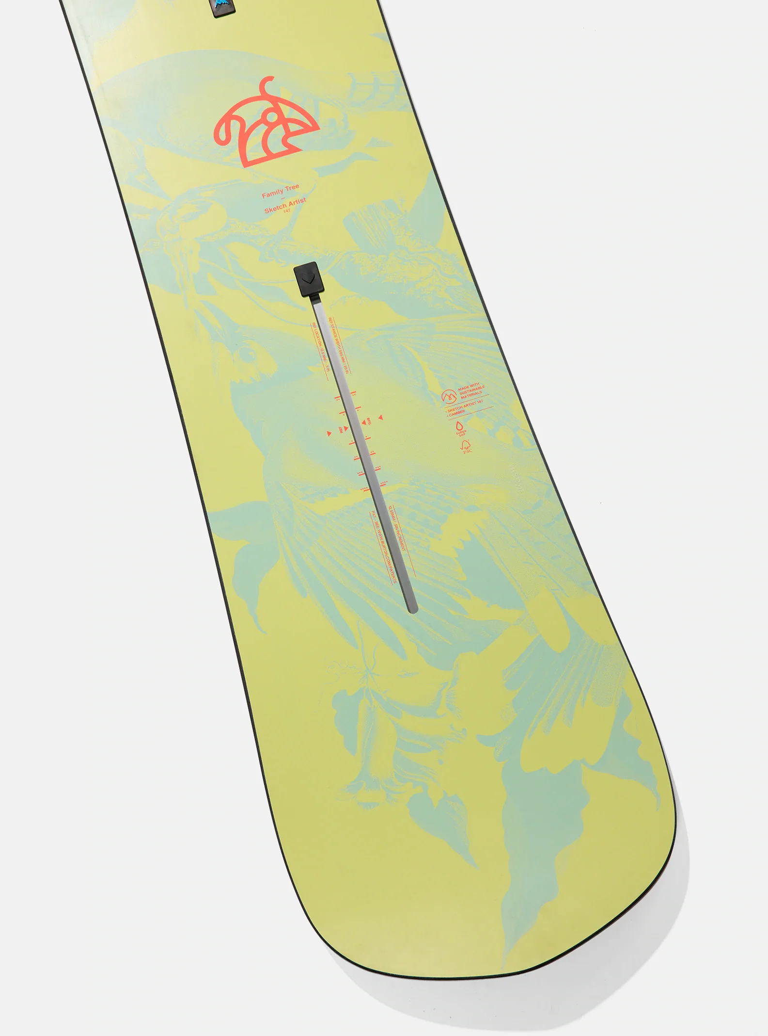 2026 BURTON Family Tree Sketch Artist Camber Snowboard - Image 5