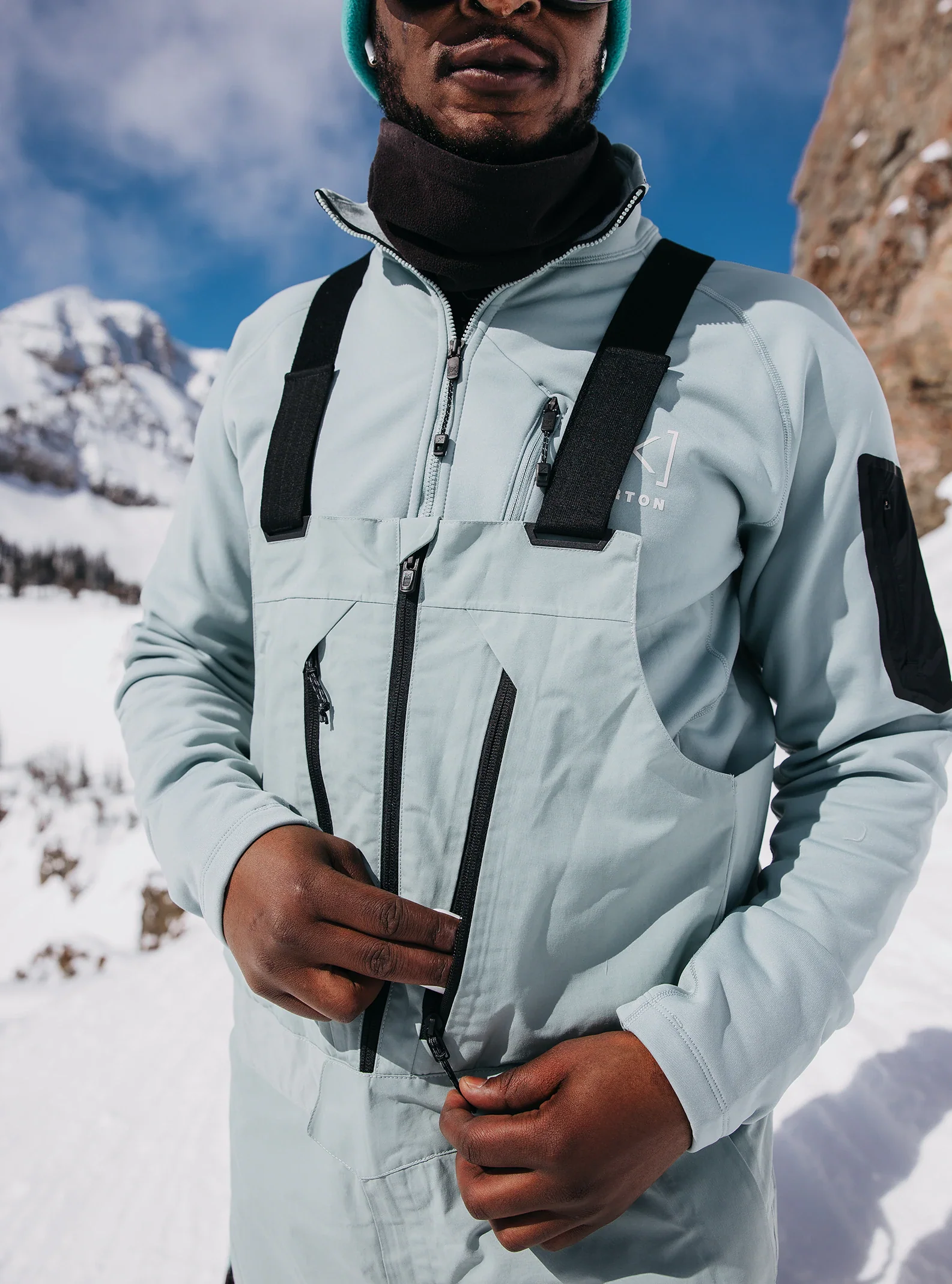 2025 BURTON Men's [ak] Cyclic GORE-TEX Bib Pants - Image 5