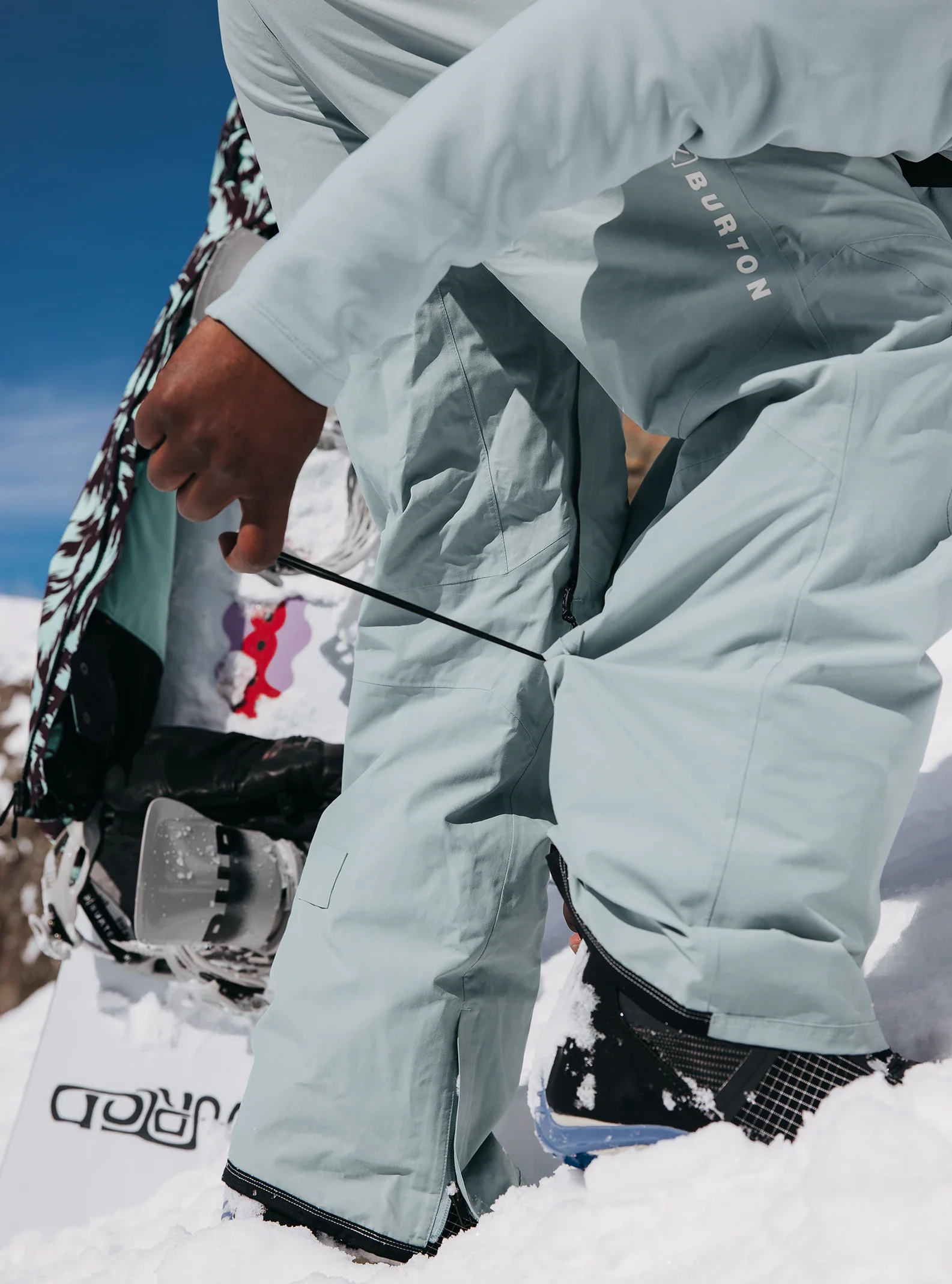 2025 BURTON Men's [ak] Cyclic GORE-TEX Bib Pants - Image 8