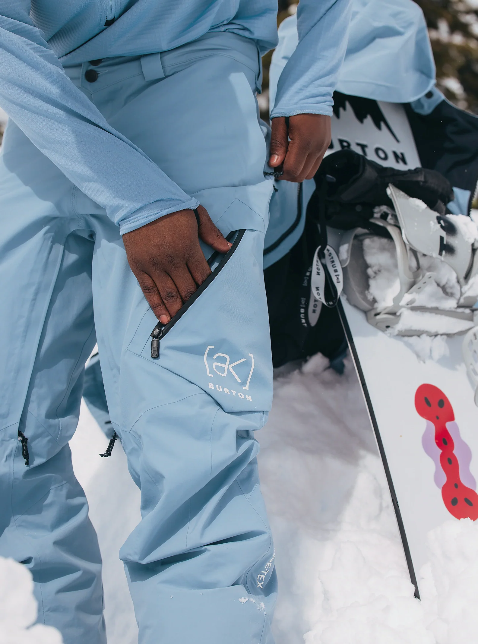 2025 BURTON Men's [ak] Cyclic GORE-TEX Pants - Image 9