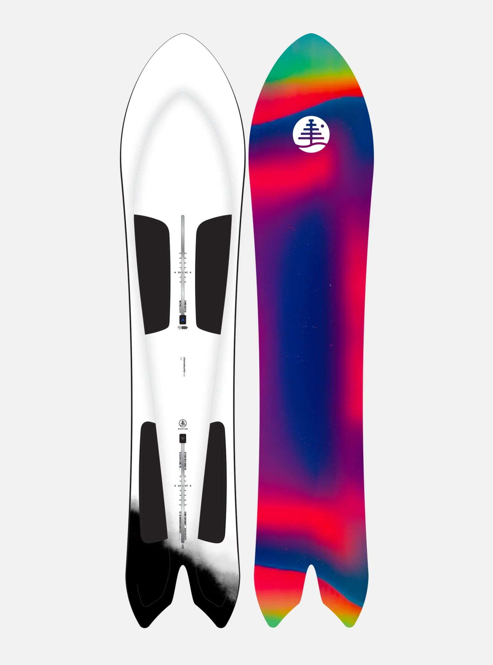 2025 BURTON Unisex 3D Family Tree Channel Surfer Board