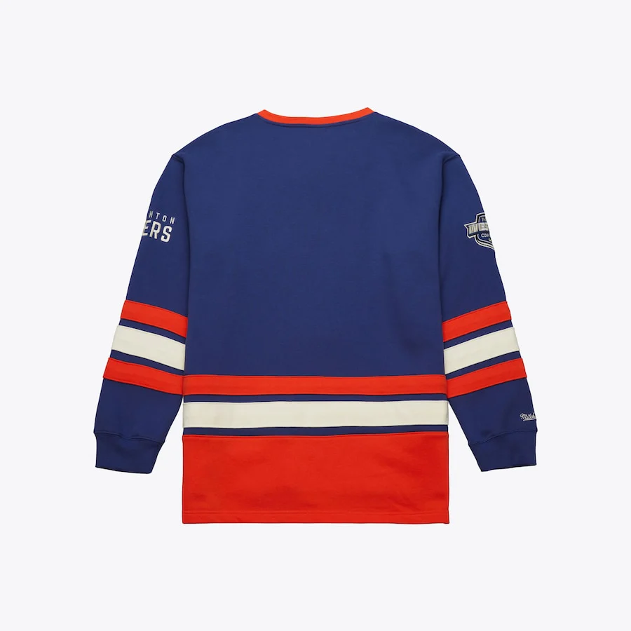 M&N OILERS HERITAGE LACE UP CREW - Image 2