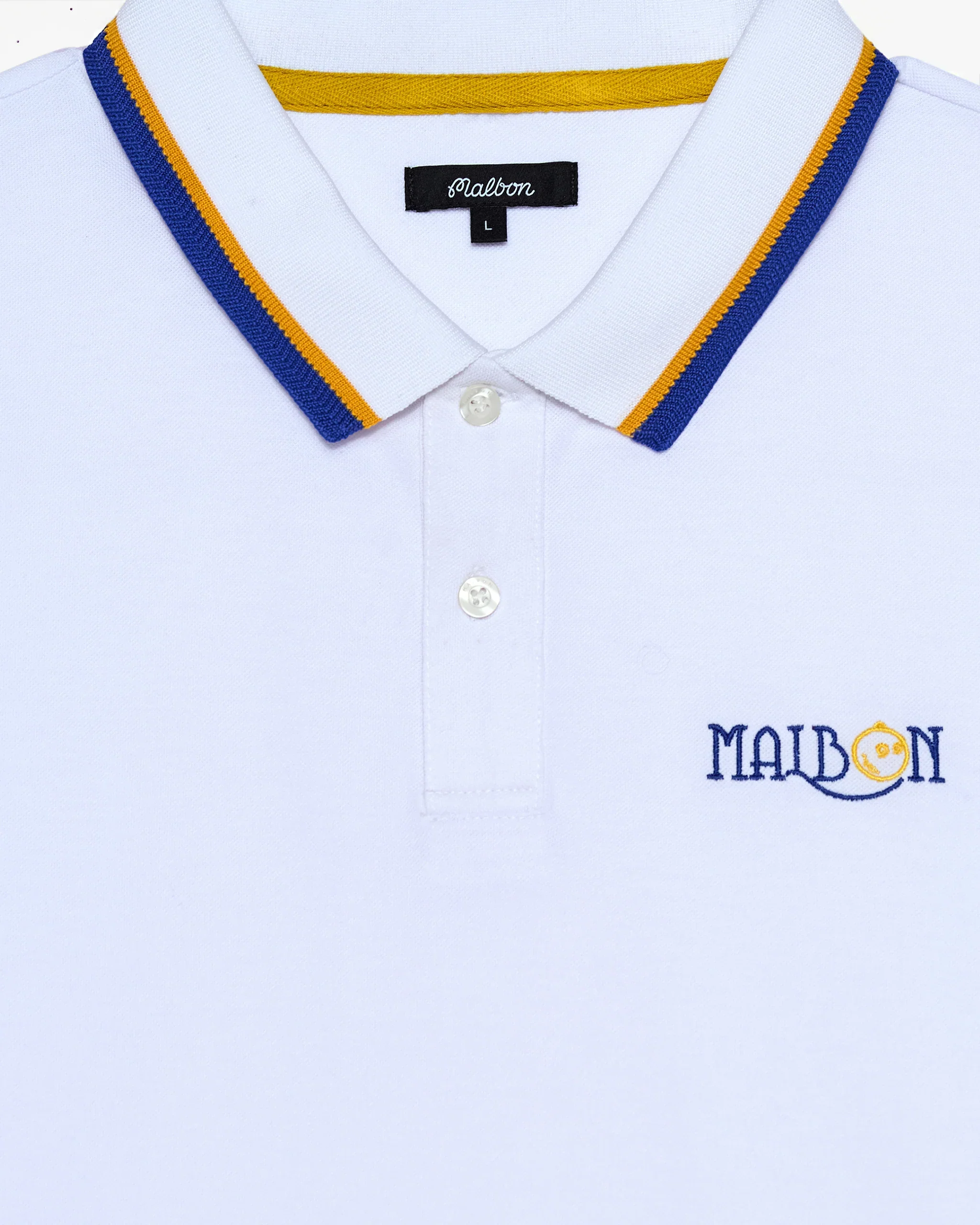 2025 MALBON GRASSE PIQUE POLO - Image 3