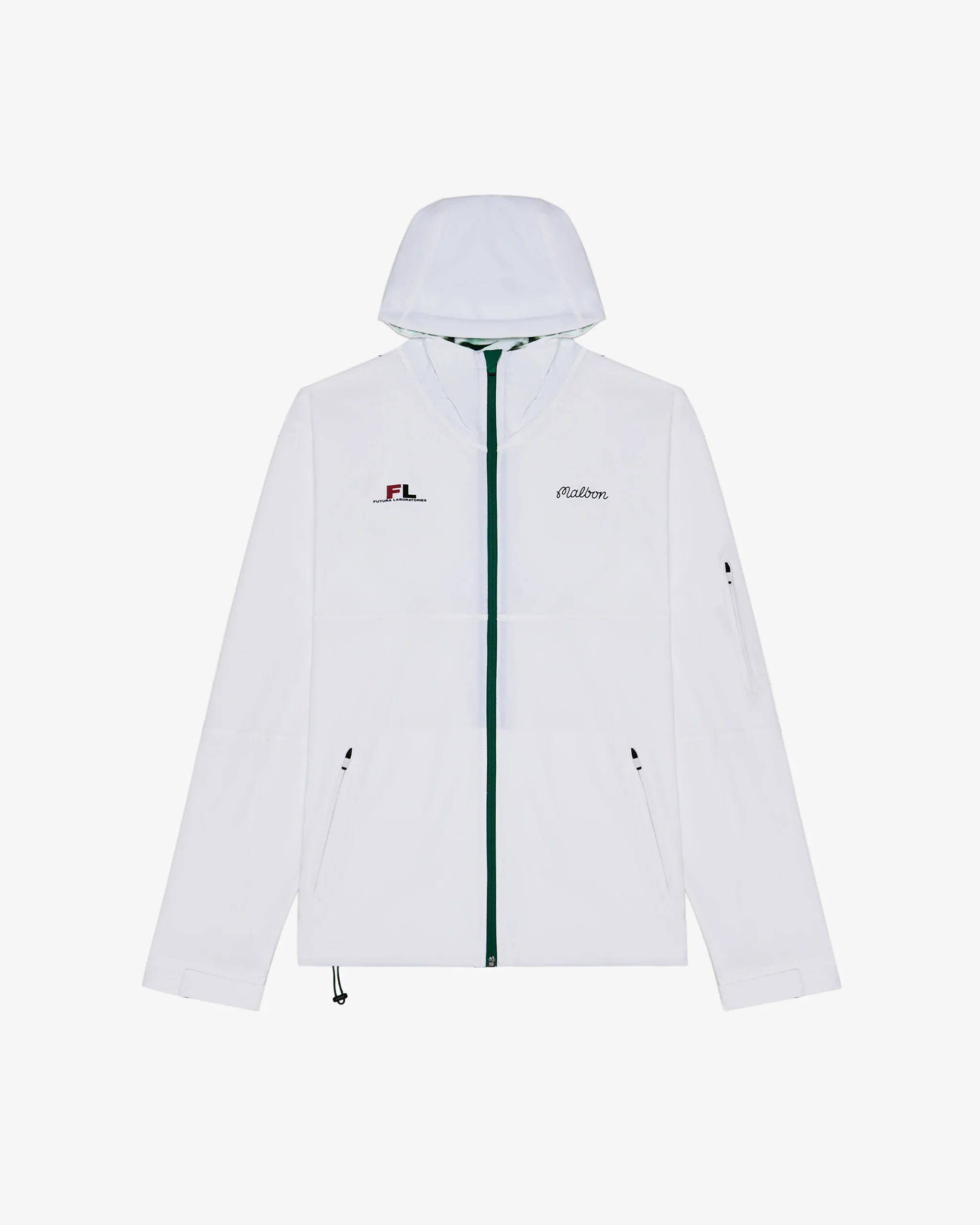 2025 MALBON TAG SHELL HOODED ZIP