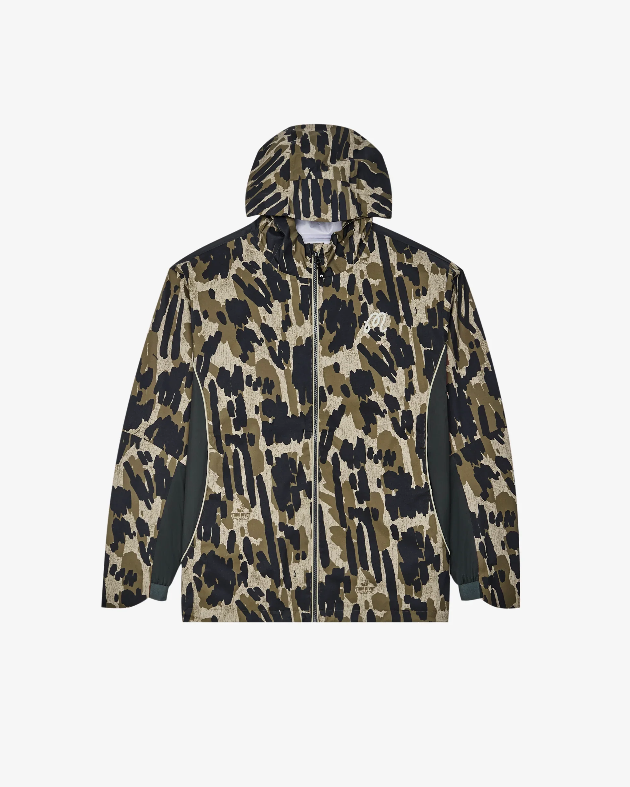 2026 MALBON TOUR DIVOT CAMO RAIN JACKET