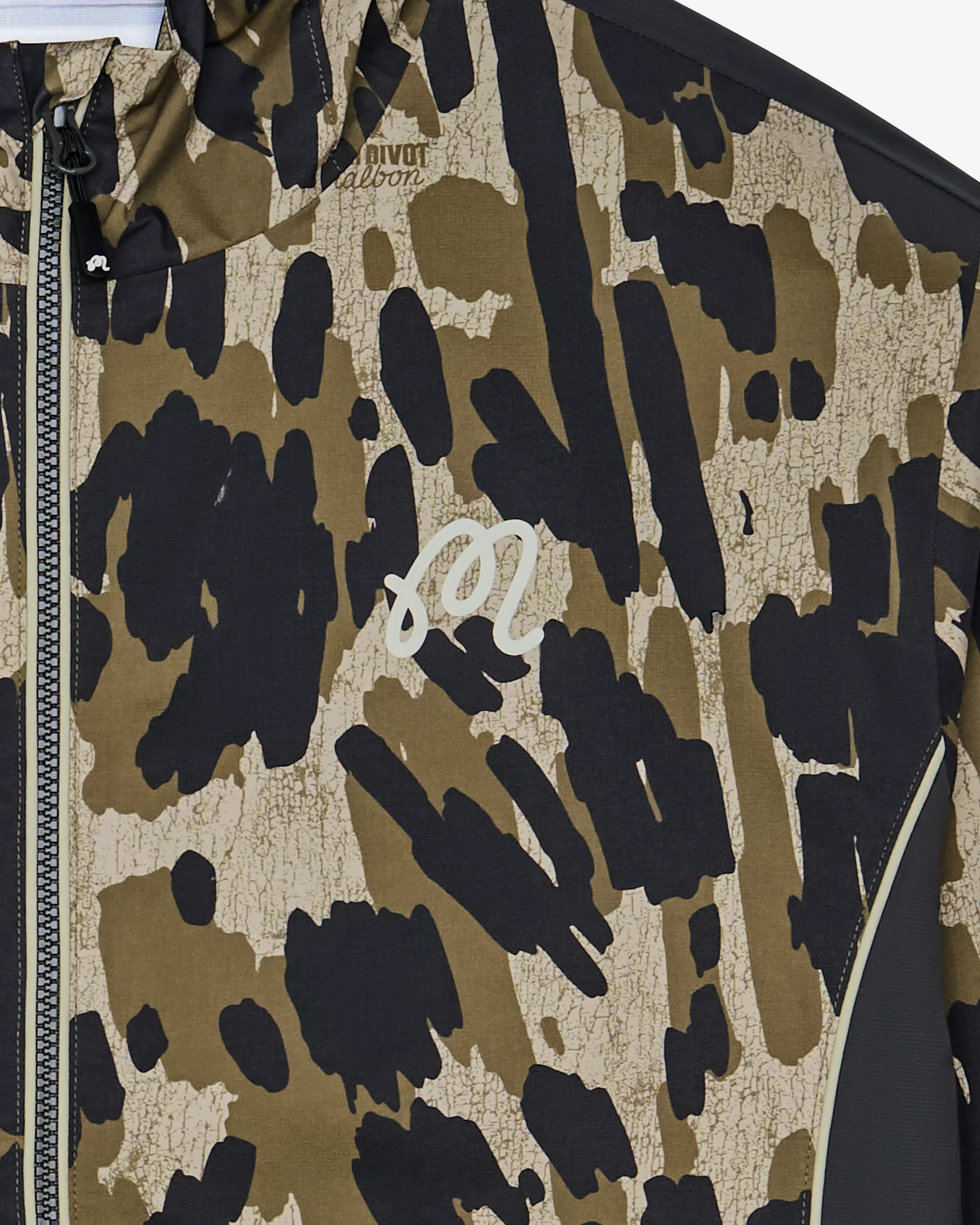 2026 MALBON TOUR DIVOT CAMO RAIN JACKET - Image 2