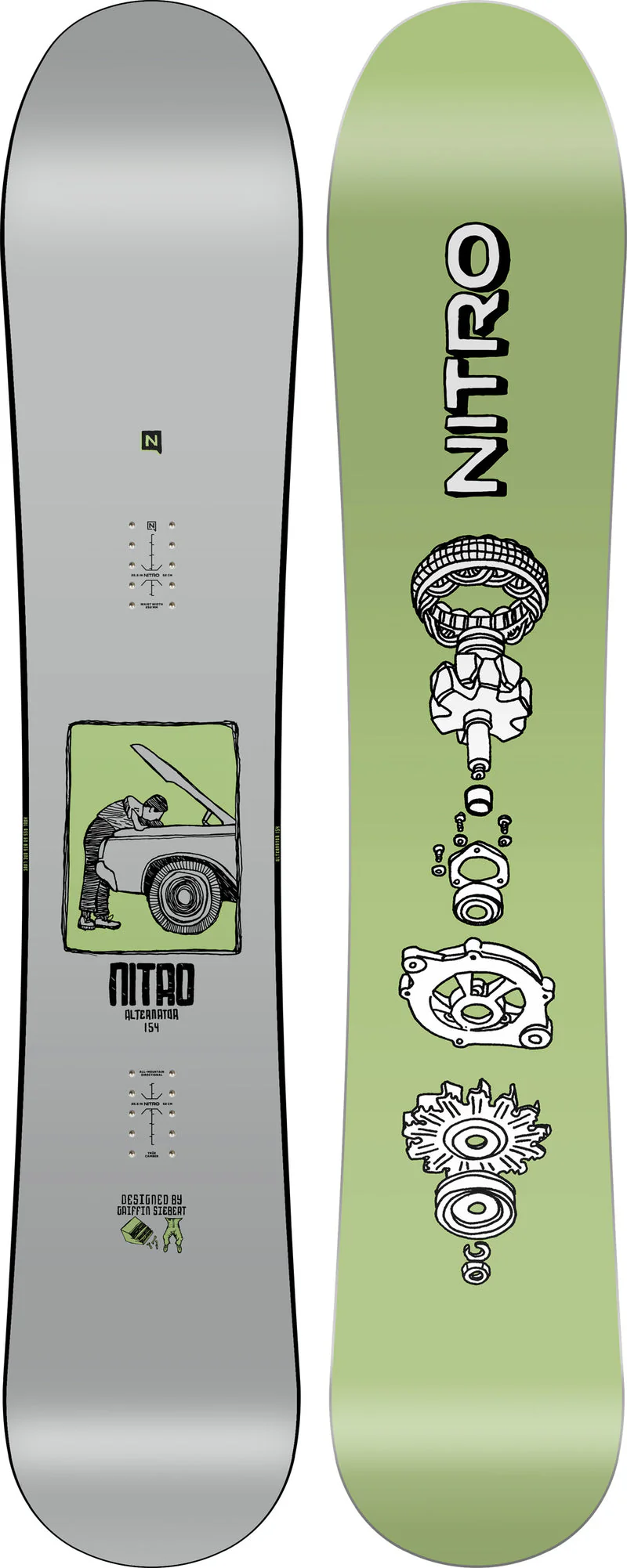 2026 NITRO ALTERNATOR SNOWBOARD